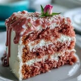 Bridal Shower Rosé Velvet Cake
