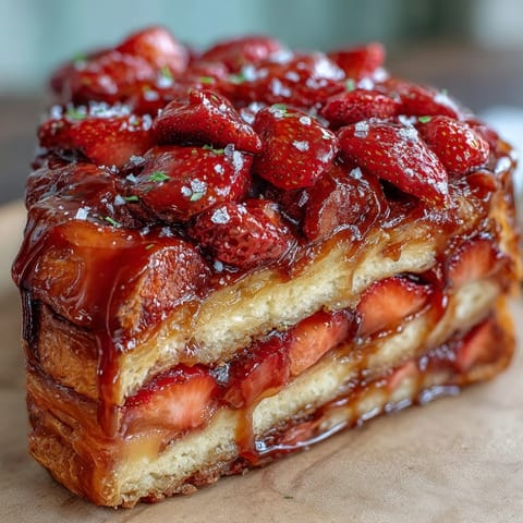 Fresh Strawberry Frangipane Galette