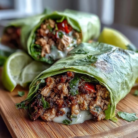 Healthy Easy Turkey Taco Wraps