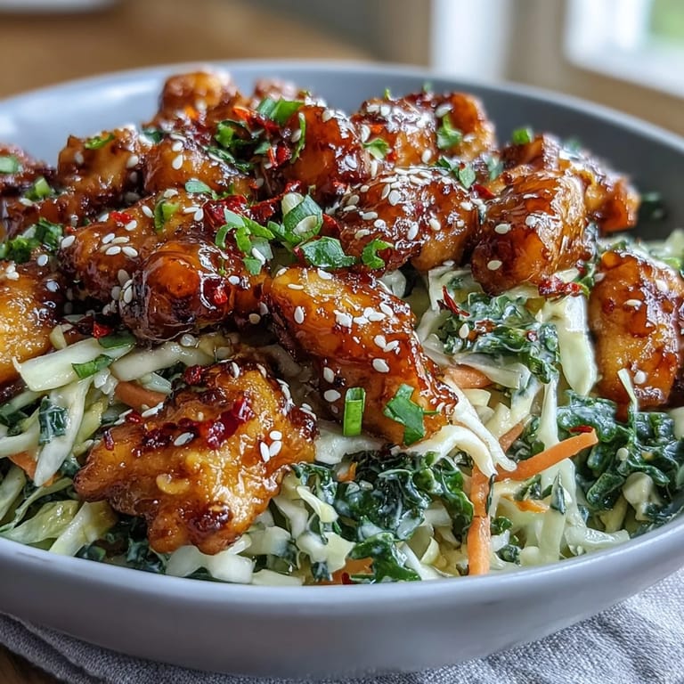 Topped with green onions and toasted sesame seeds, this 30-minute Egg Roll Bowl is a quick, crunchy weeknight dinner served straight from the skillet.
