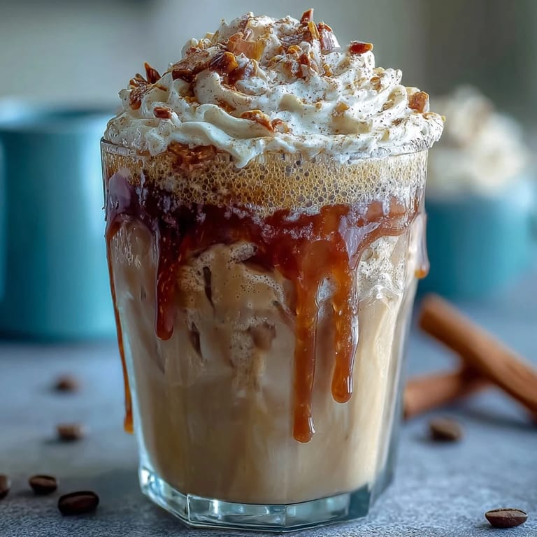 Blended vanilla bean frappuccino protein shake, featuring real vanilla and ice for a smooth, satisfying drink.  