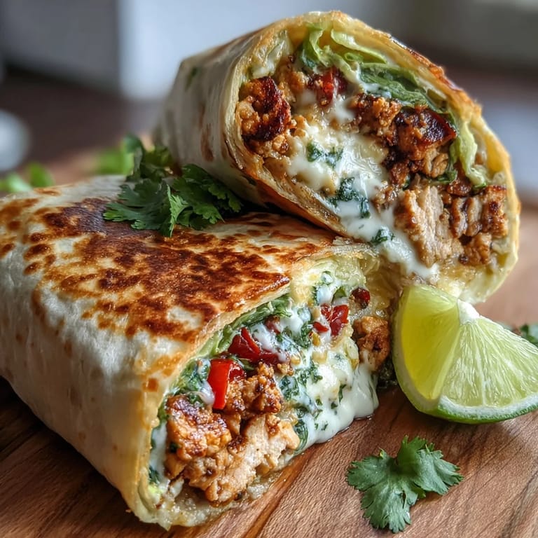 Quick turkey taco filling spooned into romaine lettuce wraps, topped with diced avocado and a squeeze of lime.