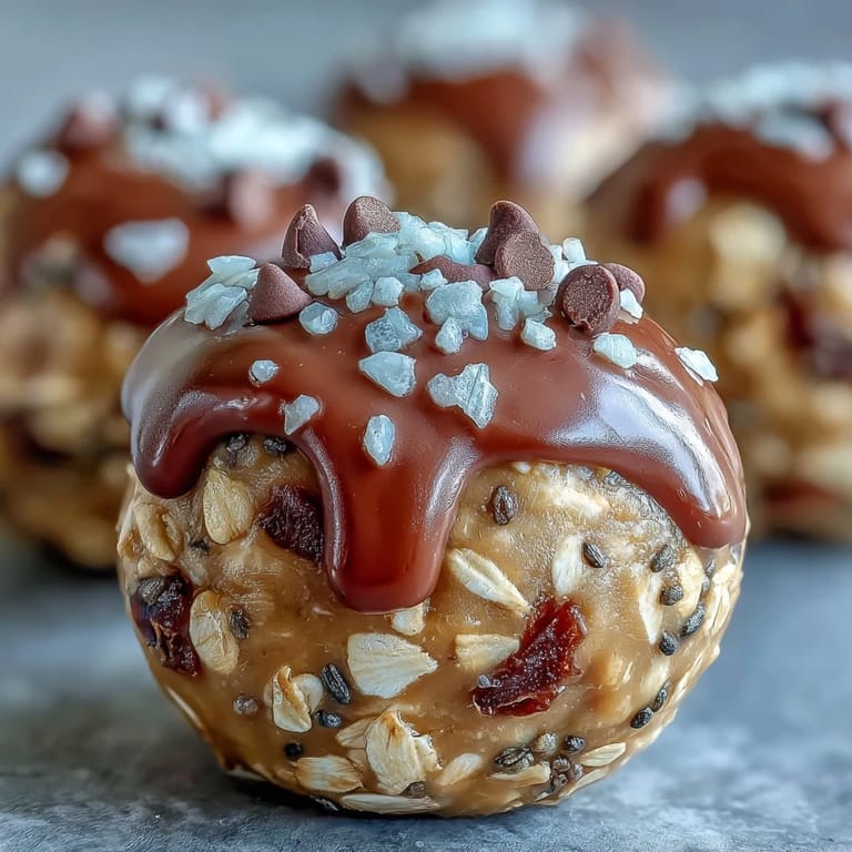 Delicious peanut butter oat balls, a perfect portable protein-rich snack.